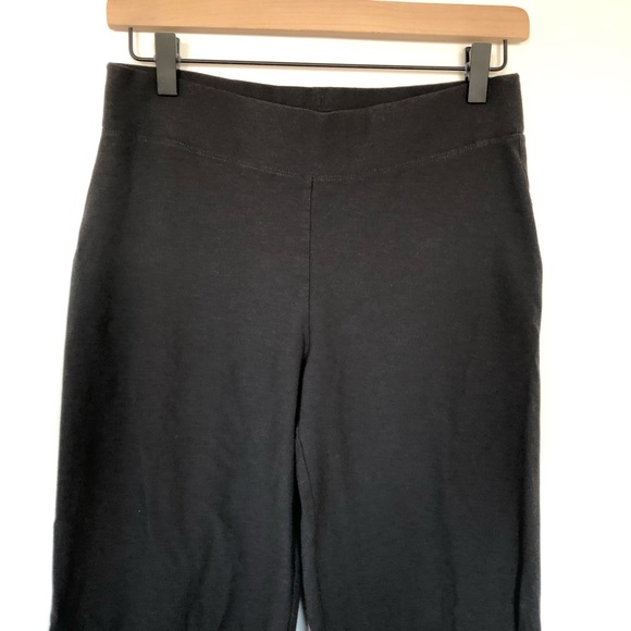 Eileen Fisher Crepe Stretch Pants dark grey S - Picture 3 of 6